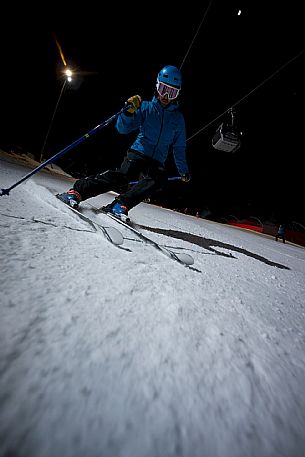 Ski by night - Monte Lussari